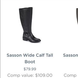 Bare traps wide calf boots